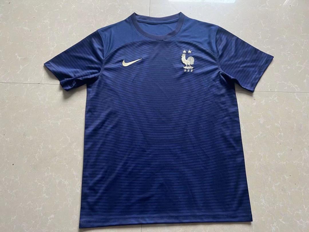 AAA Quality France 2022 World Cup Home Concept Jersey